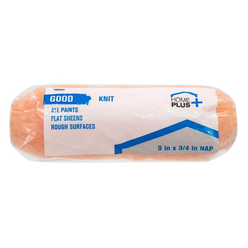 Home Plus Good Polyester Knit 9 in. W X 3/4 in. Paint Roller Cover 1 pk