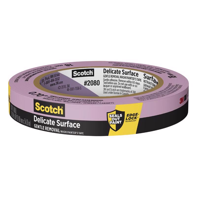 ScotchBlue .70 in. W X 60 yd L Purple Medium Strength Painter's Tape 1 pk