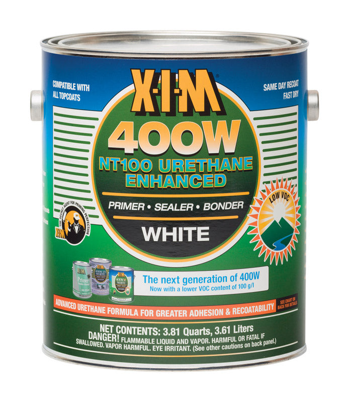 X-I-M 400W NT100 White Alkyd Primer/Sealer/Bonder 3.81 qt
