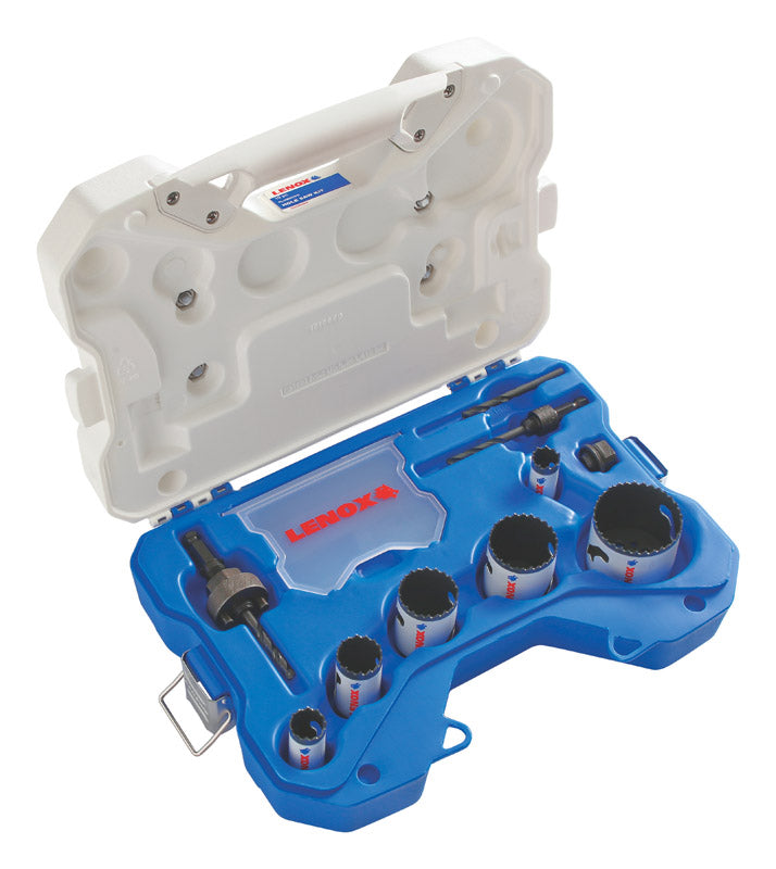 Lenox Speed Slot 2-1/4 in. Bi-Metal 1.5 in. L Plumber's Hole Saw Kit