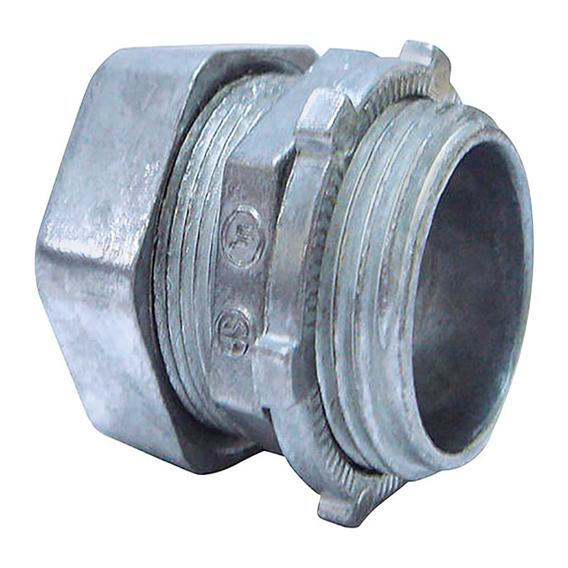 Sigma Engineered Solutions ProConnex 3/4 in. D Die-Cast Zinc Compression Connector For EMT 5 pk