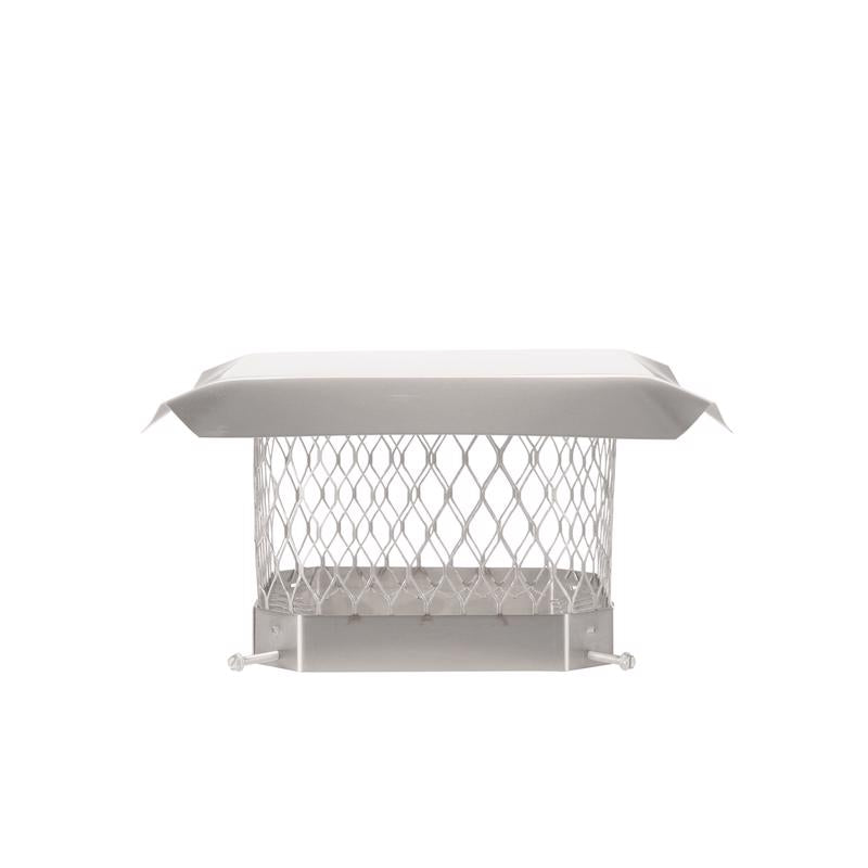 HY-C Shelter various in. Galvanized Stainless Steel Chimney Cover