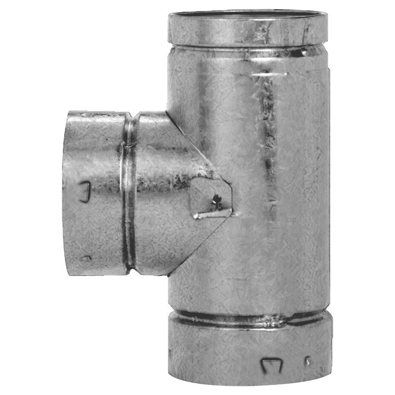 Selkirk 6 in. D X 10.5 in. L Aluminum/Galvanized Steel Round Gas Vent Pipe