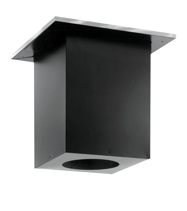 DuraVent DirectVent Pro 4 in. Galvanized Steel Square Ceiling Support Box