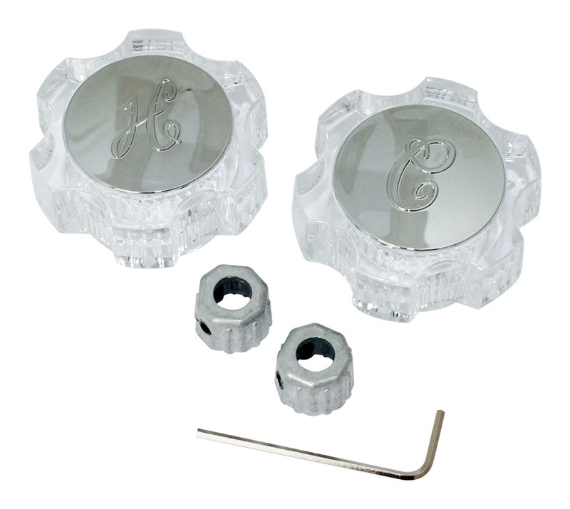 Plumb Pak Chrome Bathroom and Kitchen Faucet Handles