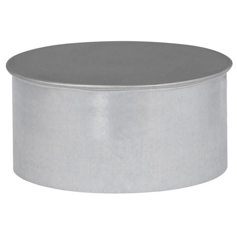 Imperial 5 in. D Galvanized Steel Pipe End Cap