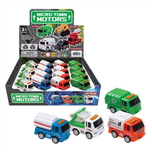 Playmaker Toys City Trucks Assorted