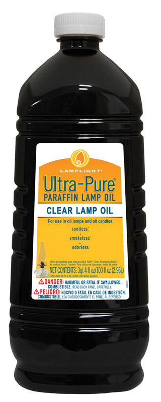 Lamplight Farms Ultra Pure Clean Burn Paraffin Oil Clear 100 oz