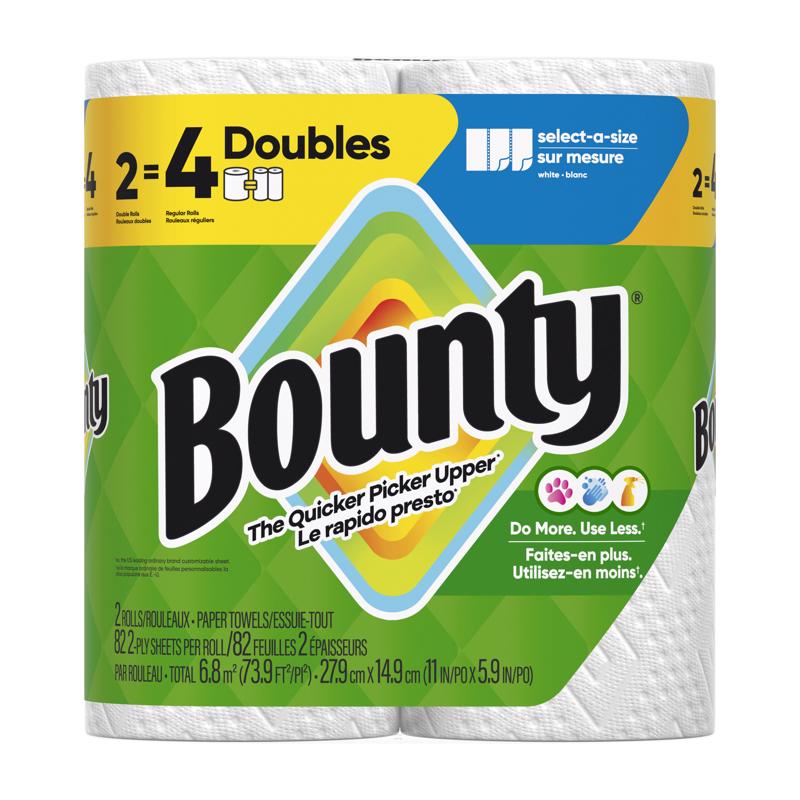 Bounty Paper Towels 82 sheet 2 ply 1 pk