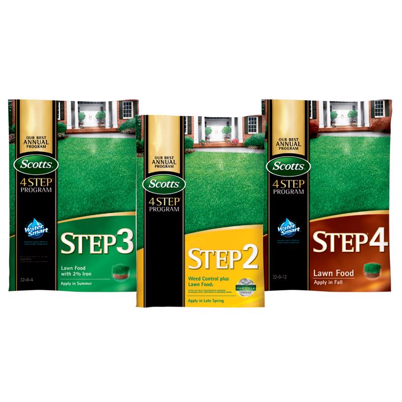 Scotts 3 Step Annual Program Lawn Food For All Grasses 5000 sq ft