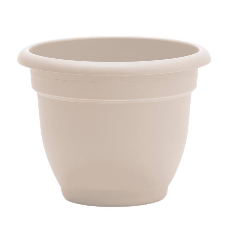 Bloem Ariana 13.75 in. H X 17.75 in. W X 16 in. D Plastic Traditional Planter Vanilla Bean