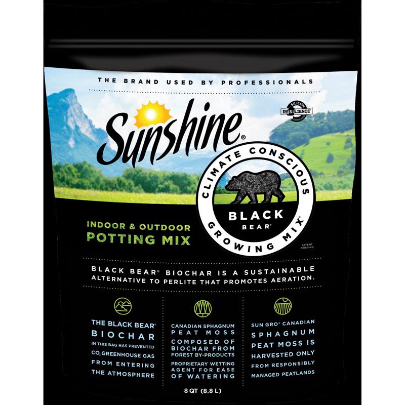 Sunshine Black Bear All Purpose Potting Mix 8 qt