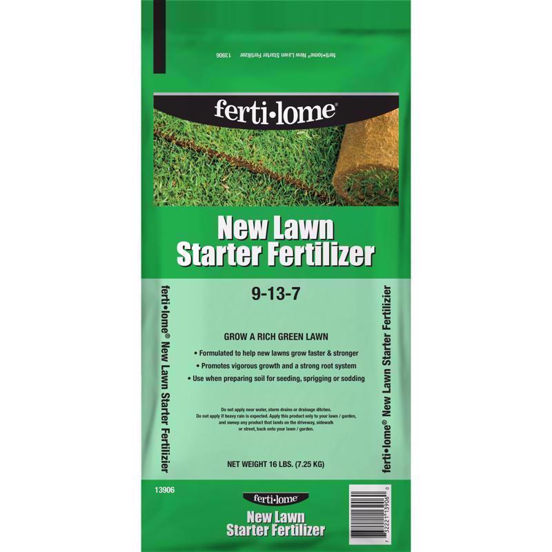 Ferti-lome Lawn Starter Lawn Fertilizer For Multiple Grass Types 4000 sq ft