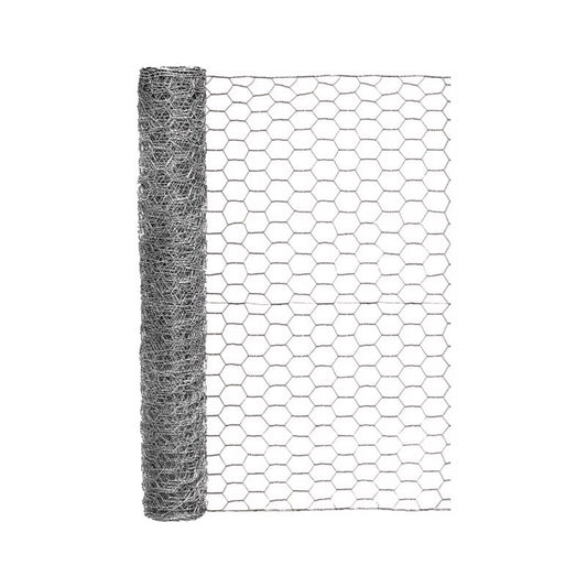 Garden Craft 24 in. H X 25 ft. L Galvanized Steel Fencing 1 in. X 1 in. in.