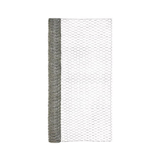 Garden Craft 48 in. H X 25 ft. L Galvanized Steel Fencing 1 in. X 1 in. in.