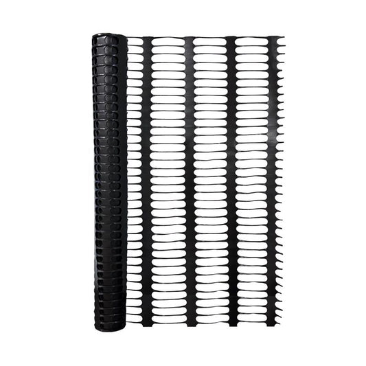 Garden Craft 48 in. H X 50 ft. L Plastic Safety Fencing Black