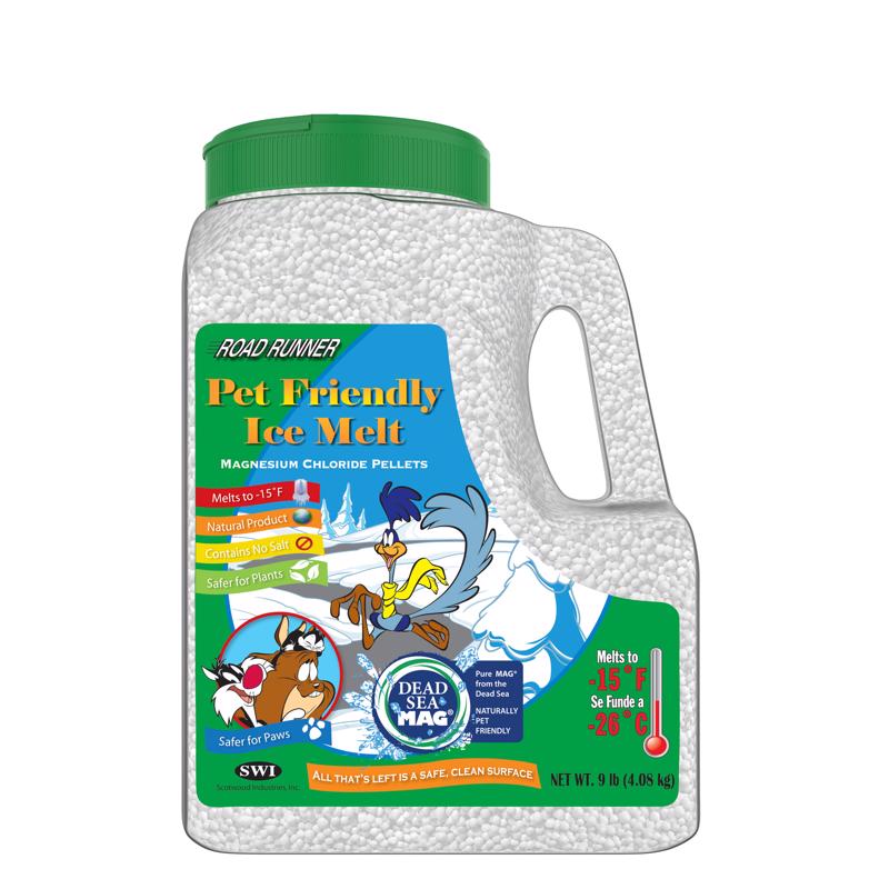 Scotwood Road Runner Magnesium Chloride Pet Friendly Pellet Ice Melt 9.5 lb