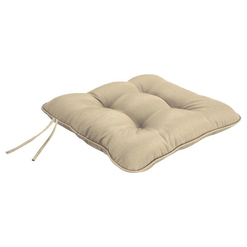 Jordan Manufacturing Antique Beige Sunbrella Wicker Seat Cushion