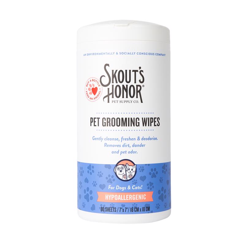 Skout's Honor Cat/Dog Multi-Purpose Wipes 80 pk