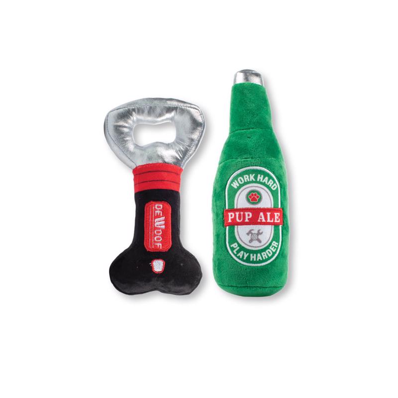 Pet Shop by Fringe Studio Assorted Plush Crack it Open Dog Toy 1 pk