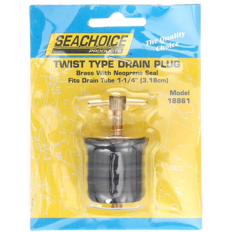 Seachoice Brass Drain Plug 1 pk