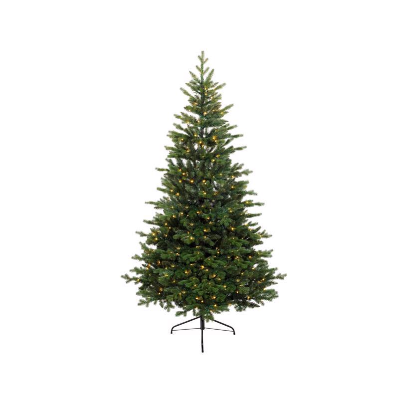 Celebrations 7 ft. Full LED 430 ct Allison Pine Christmas Tree