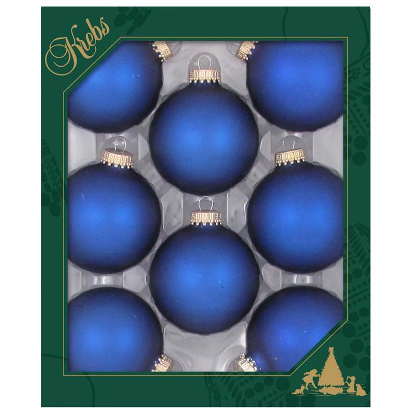 Christmas By Krebs Royal Velvet Ball Ornament 2-5/8 in.