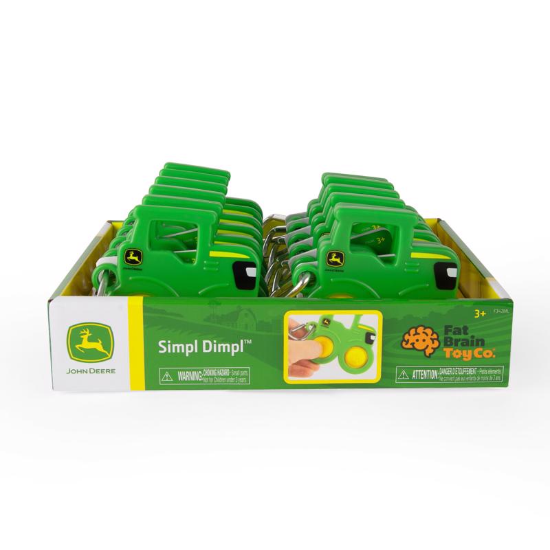 Fat Brain John Deere Simpl Dimpl Tractor Green/Yellow