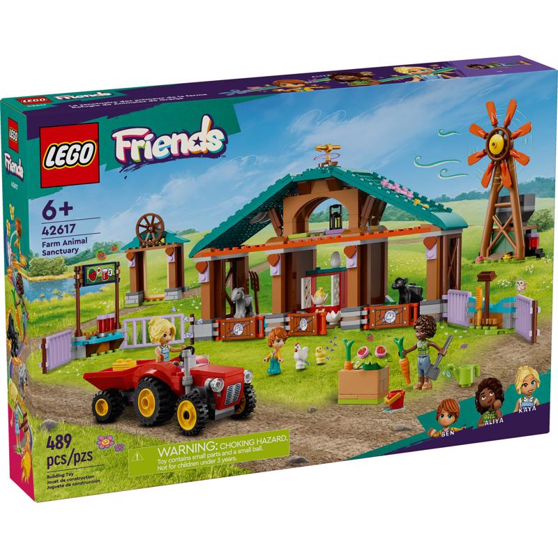 LEGO Friends Farm Animal Sanctuary Building Set Multicolor