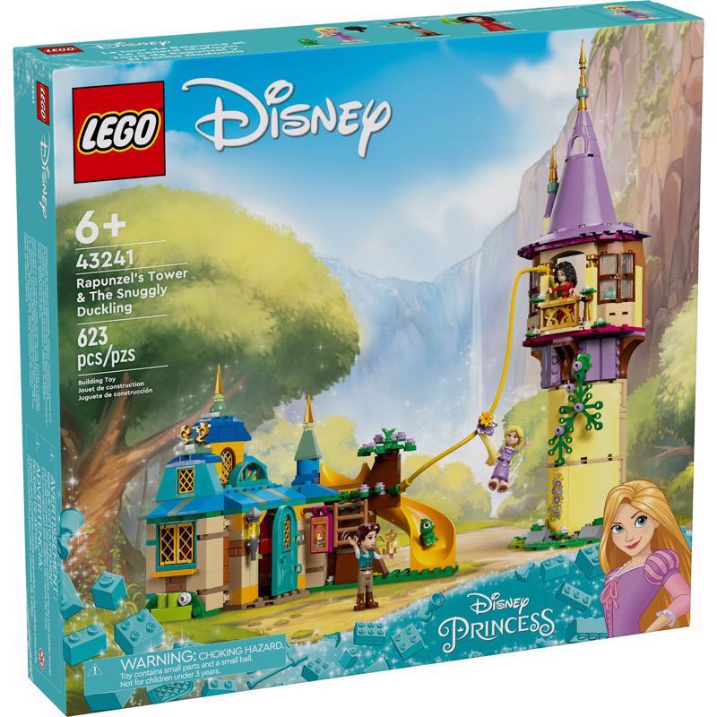 LEGO Disney Rapunzel's Tower & The Snuggly Duckling Building Set Multicolor