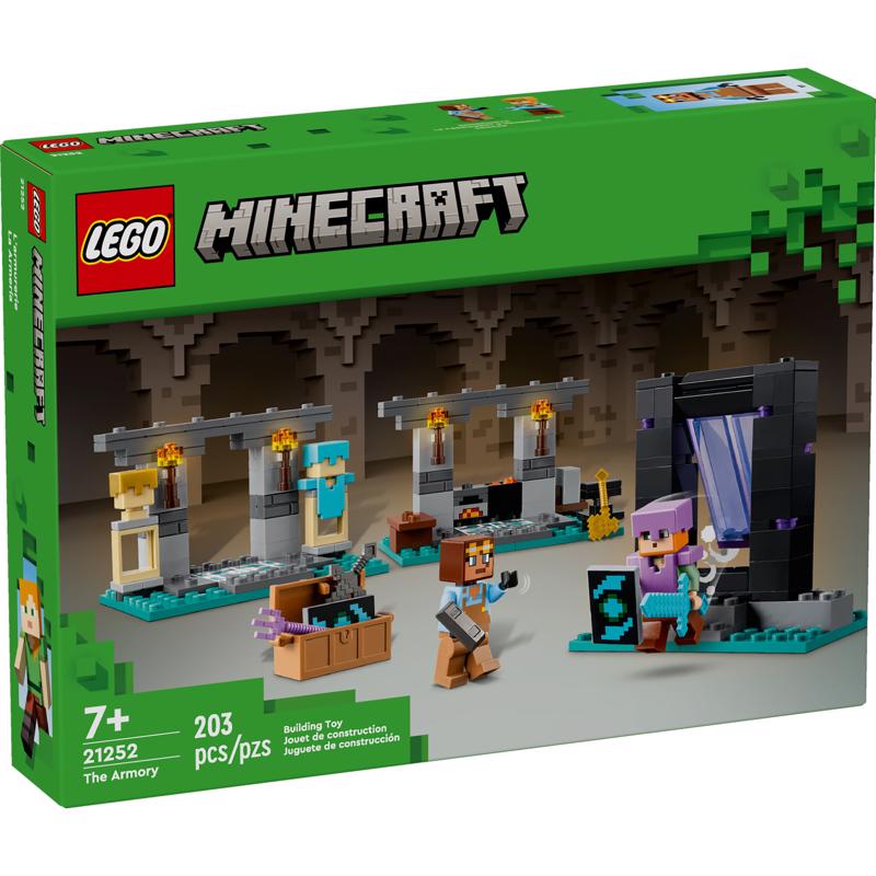 LEGO Minecraft The Armory Building Set Multicolor