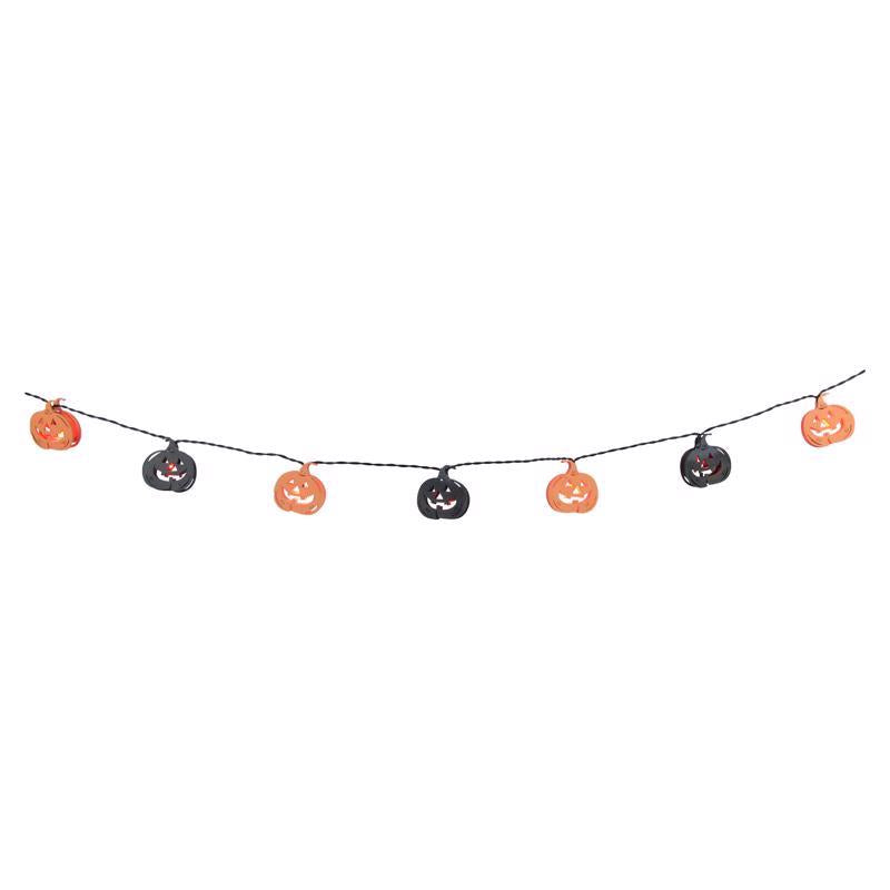 Celebrations Halloween Orange 10 ct LED Pumpkins Lights