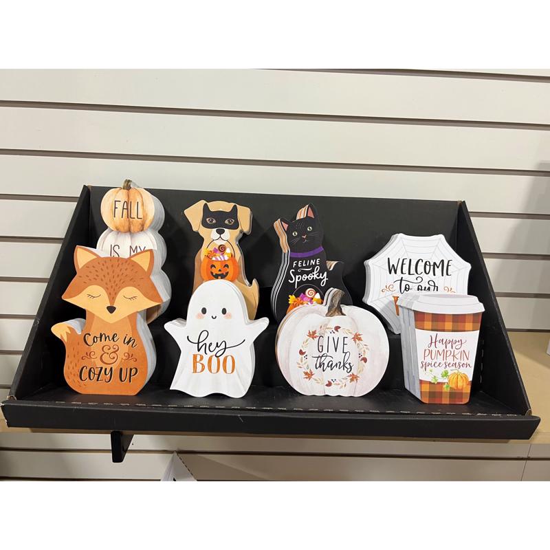 P Graham Dunn Harvest Assorted Shape Halloween Decor