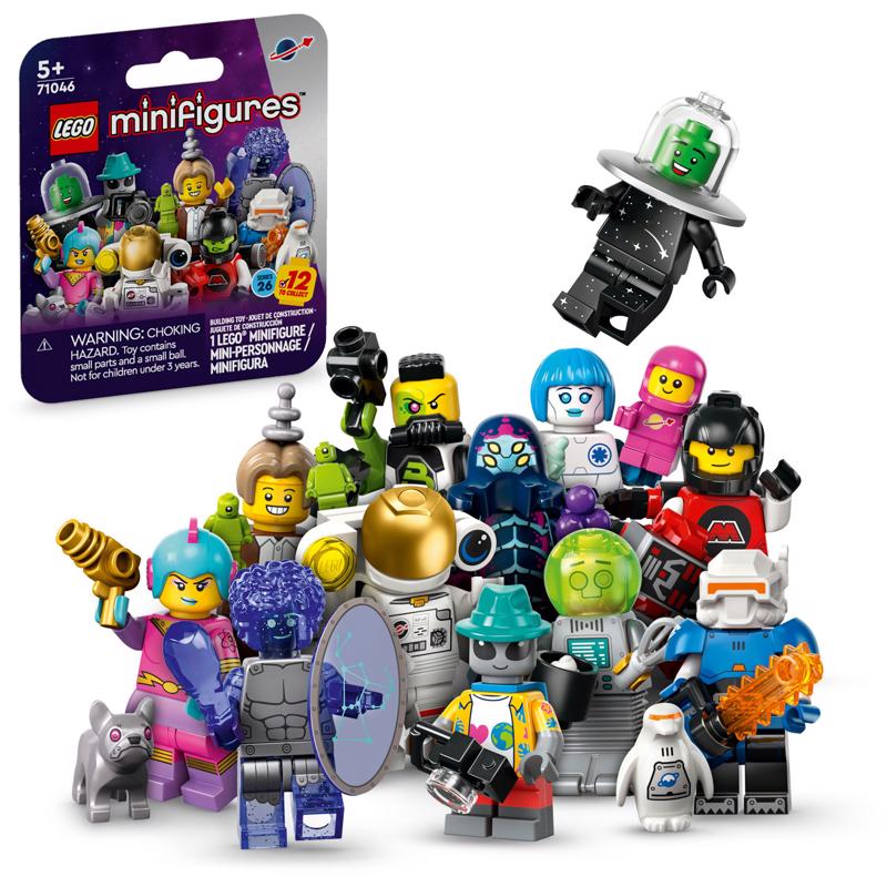 LEGO Space character Minifigures Multicolored 9 pc