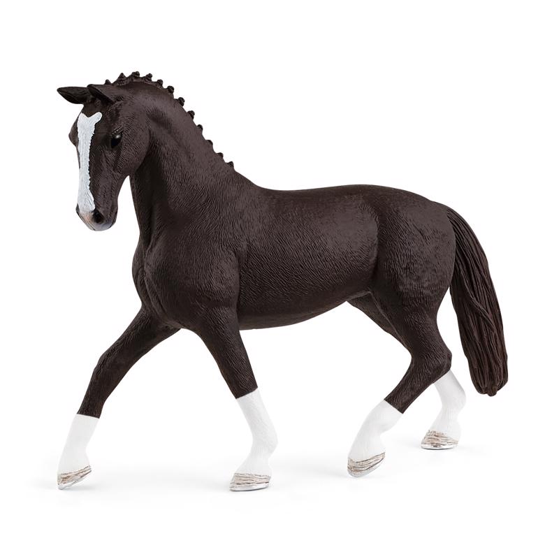 Schleich Hanoverian Mare Horse Toy Black