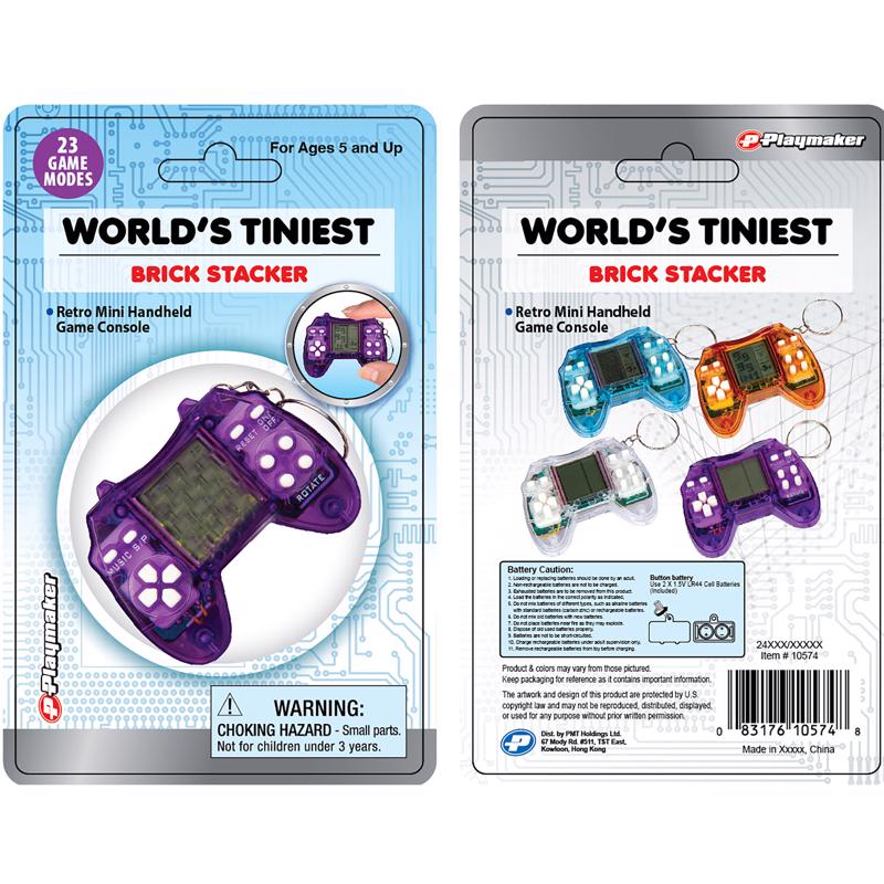 Playmaker Toys World Tiniest Brick Stackers Assorted