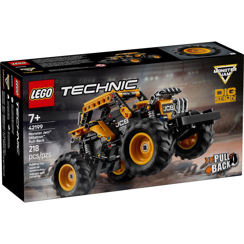 LEGO Technic Monster Jam DIGatron Pull-Back Building Toy Multi