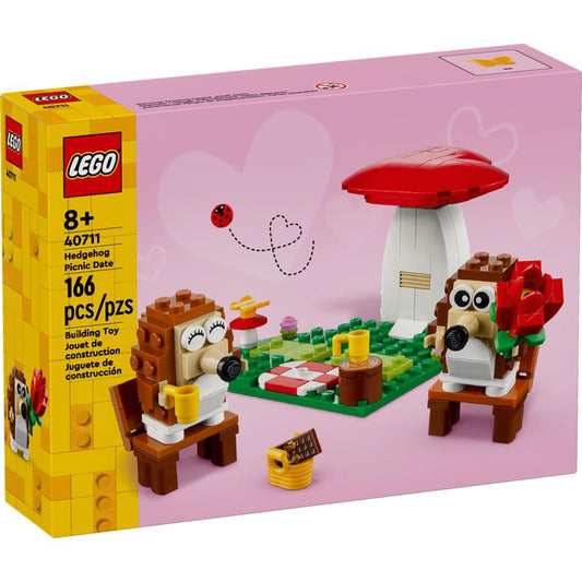 LEGO Hedgehog Picnic Date Building Toy Multicolored 166 pc