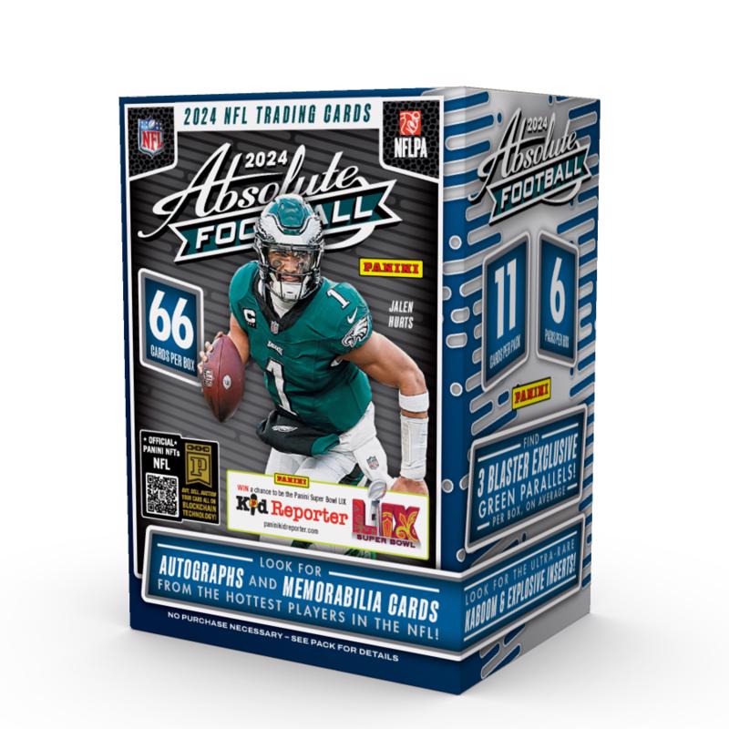 Panini NFL 2024 Absolute Football Blaster Box Trading Cards