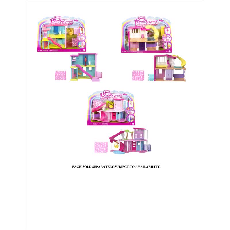 Barbie Mini Barbie Land House Doll Assorted