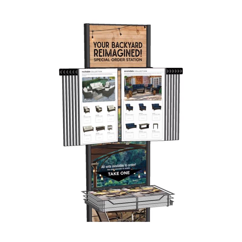 20 in. H X 16 in. W 2025 Outdoor Living Flipbook L&G/Outdoor Living Sign 21 each