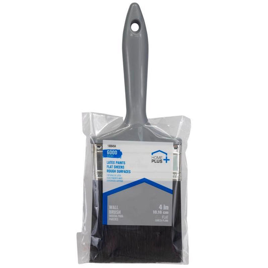 Home Plus Good 4 in. Flat Paint Brush