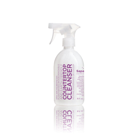 Sapadilla Sweet Lavender & Lime Scent Organic Countertop Cleanser Spray 16 oz