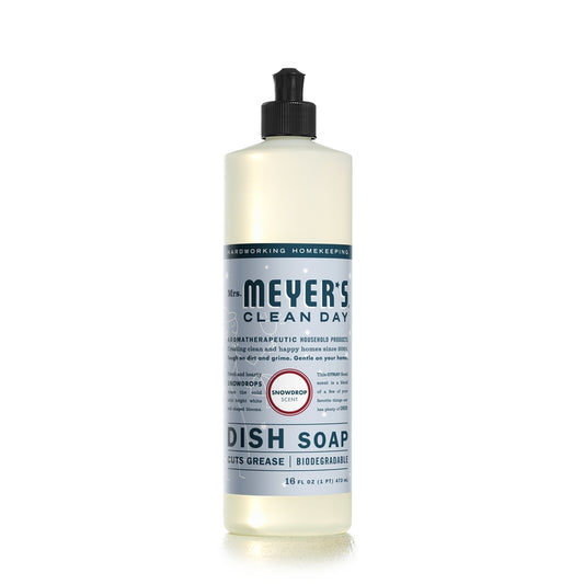 Mrs. Meyer's Clean Day Snowdrop Scent Liquid Dish Soap 16 oz 1 pk
