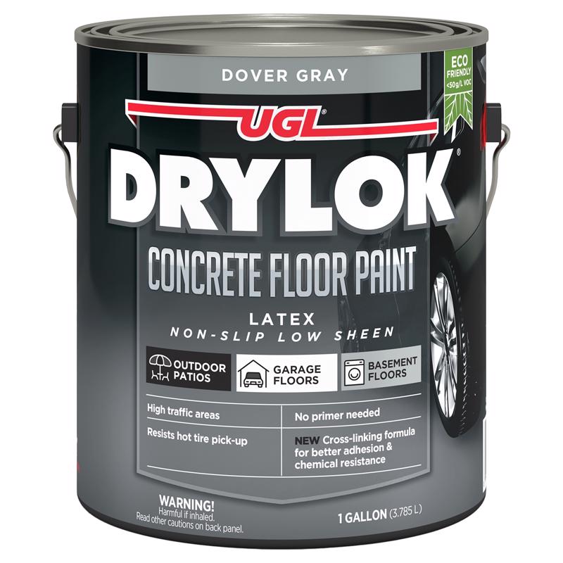 Drylok UGL Flat Dover Gray Latex-Based Latex Concrete Floor Paint 1 gal