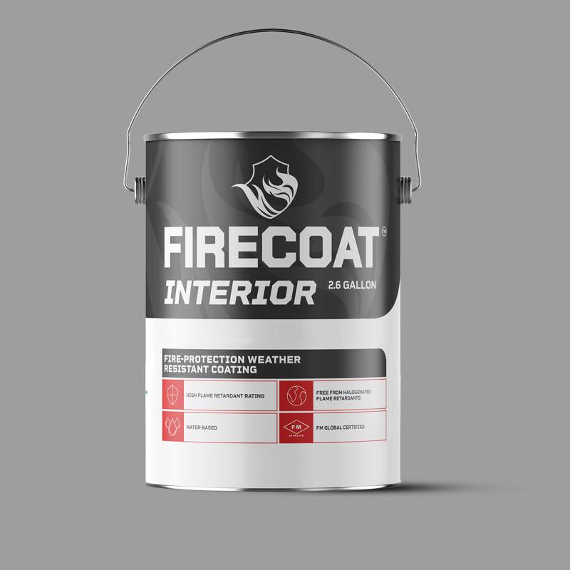 Firecoat White Low Sheen Water-Based Primer 2.6 gal