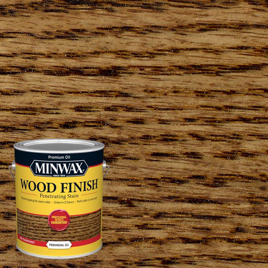 Minwax Wood Finish Semi-Transparent Provincial Oil-Based Penetrating Stain 1 gal