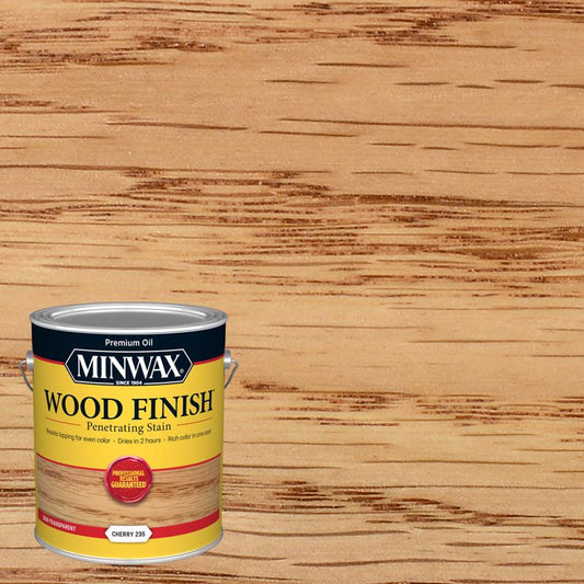 Minwax Wood Finish Semi-Transparent Cherry Oil-Based Penetrating Stain 1 gal