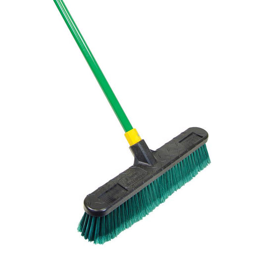 Quickie Bulldozer Polypropylene 18 in. Multi-Surface Push Broom