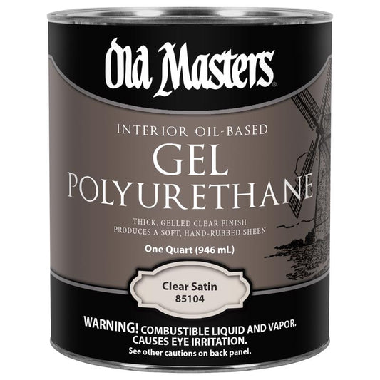 Old Masters Satin Clear Oil-Based Polyurethane 1 qt